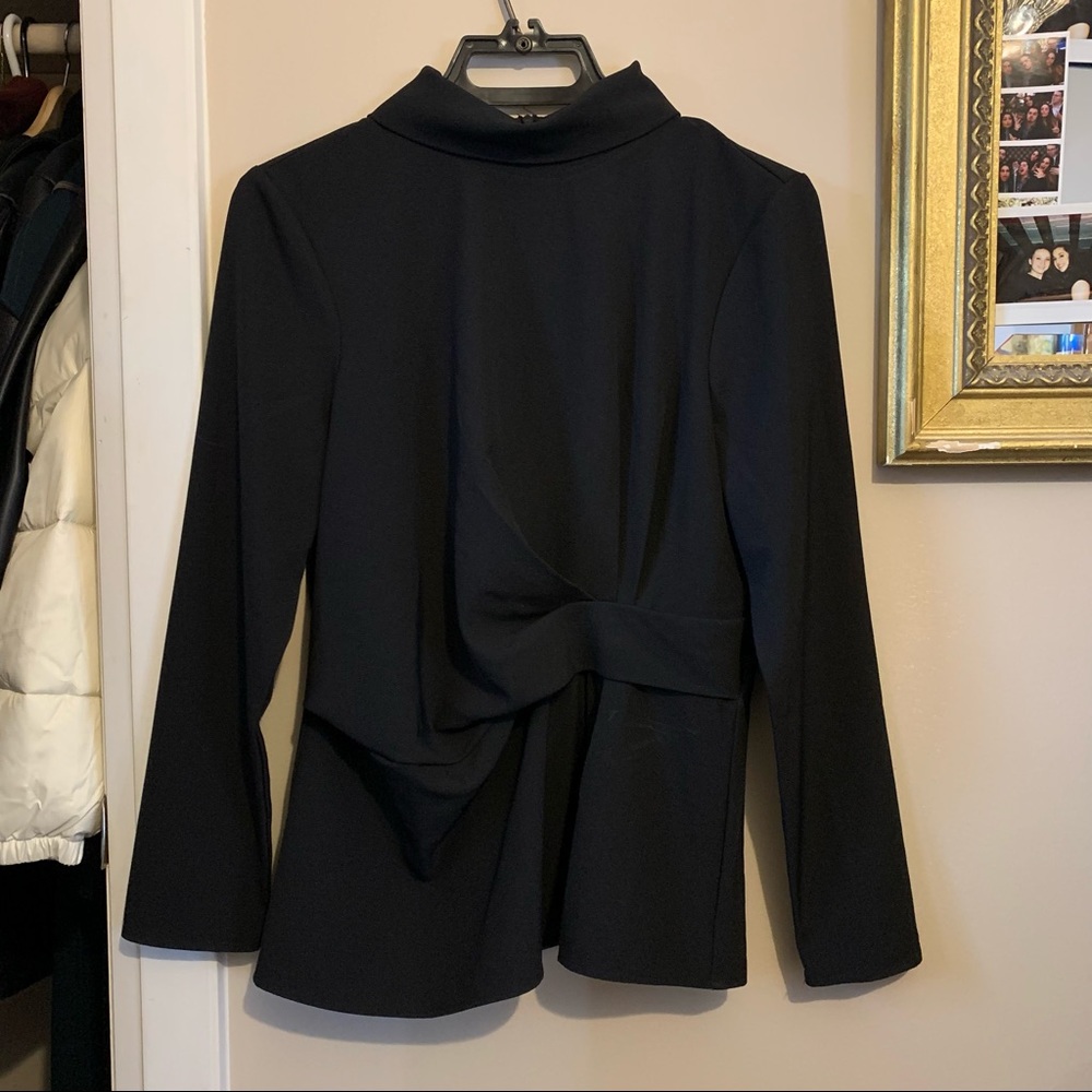 NWOT SFW Mock Neck Blouse